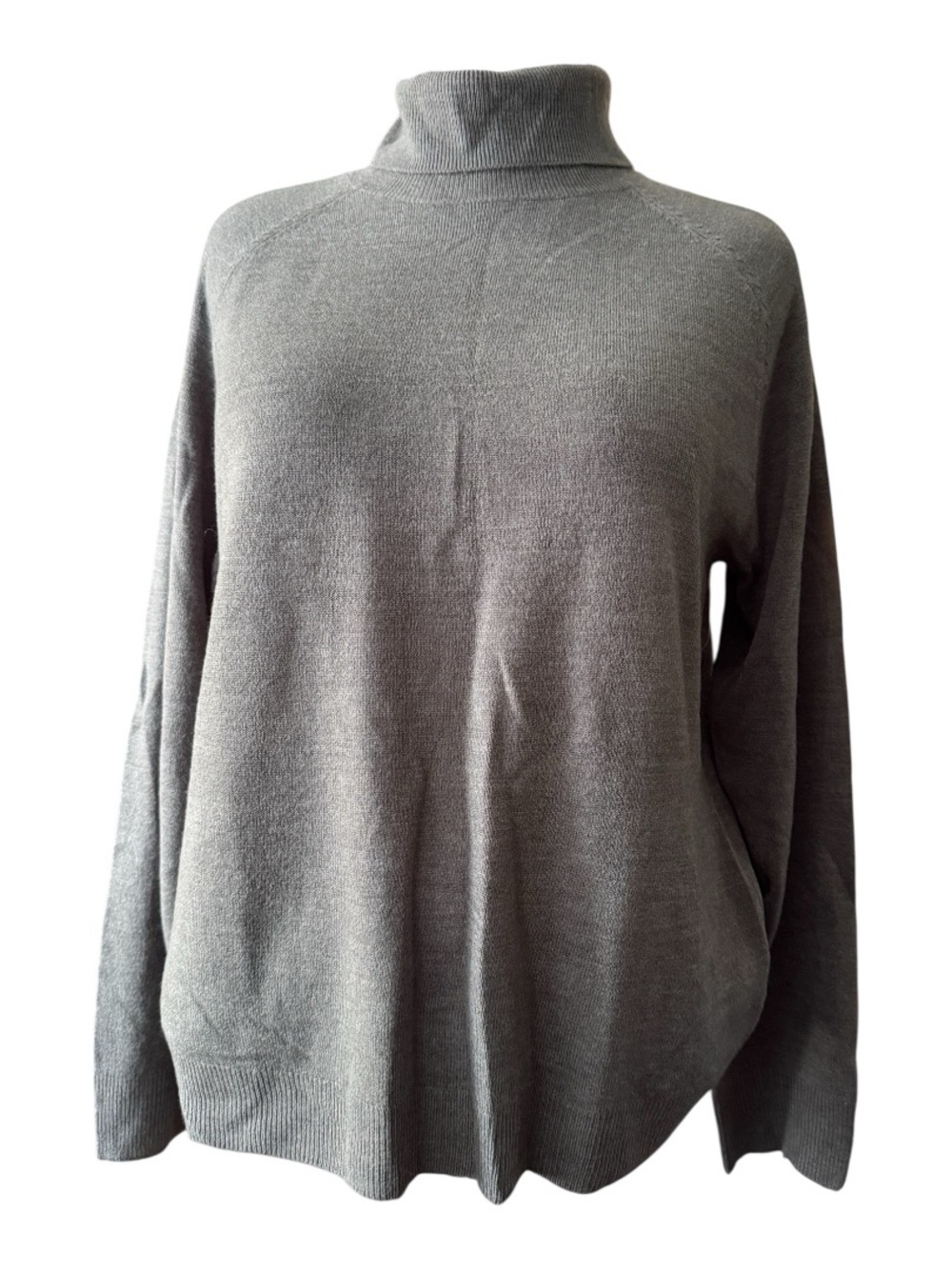 Karen Scott Gray Turtleneck Sweater - Relaxed Fit - NWT - xxl